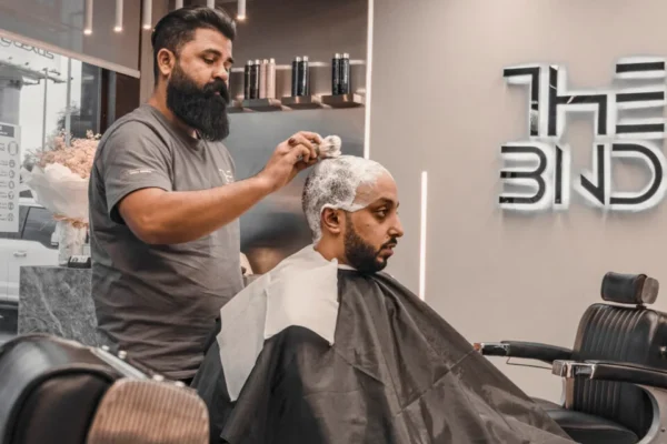 Applying-Mousse Applying-Mousse