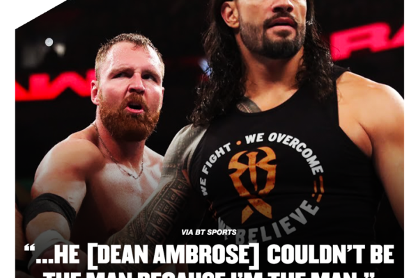 Roman On Dean Ambrose Roman On Dean Ambrose